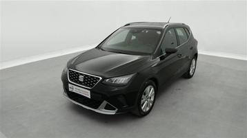 SEAT Arona 1.0 TSI Xcellence NAVI / FULL LED / KEYLESS / PDC, Auto's, Seat, Stof, Gebruikt, Arona, Zwart