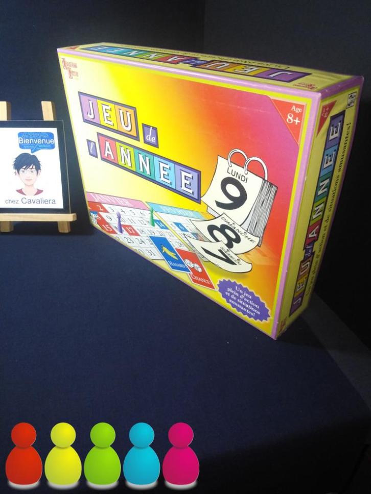 Le Jeu de l'Année - jeu de société familial - Habourdin 2001, Hobby en Vrije tijd, Gezelschapsspellen | Bordspellen, Nieuw, Een of twee spelers