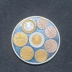 1 oz zilveren 1ste munten vd eurostaten deutsland 2002, Ophalen of Verzenden, Zilver