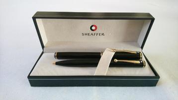 Sheaffer Connaisseur Black set Balpen + Vulpen 18K/750 M-nib beschikbaar voor biedingen