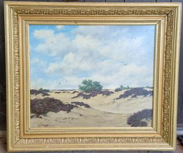 schilderij Kalmthoutse Heide Johan Janssens 1980 beschikbaar voor biedingen