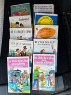 Club des 5 cinq, clan des 7 sept, ancienne collection, Livres, Utilisé