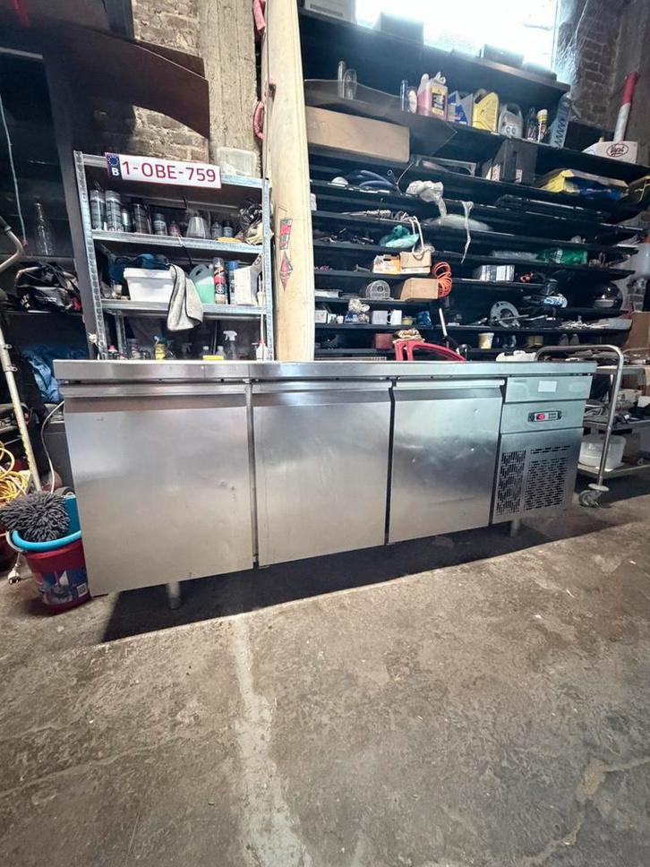 Frigo inox pro Infrico – 3 portes – 195 cm, Zakelijke goederen, Horeca | Meubilair en Inrichting, Ophalen