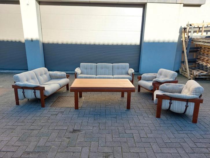 Volledige lounge Bramin - Denemarken, Huis en Inrichting, Zetels | Complete zithoeken, Gebruikt, Ophalen