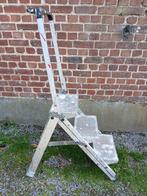Alu trapladder, Ophalen, Gebruikt, Opvouwbaar of Inschuifbaar, Minder dan 2 meter