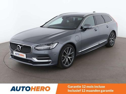 Volvo V90 2.0 T8 Plug-in Hybrid Inscription AWD (bj 2019), Auto's, Volvo, Te koop, V90, 360° camera, 4x4, ABS, Achteruitrijcamera