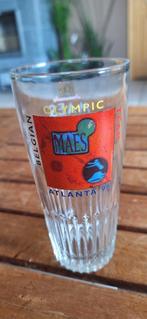Glas Maes Pils Olympische Spelen Atlanta 1996., Verzamelen, Biermerken, Ophalen of Verzenden, Zo goed als nieuw, Glas of Glazen