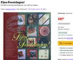 Boek Fijne feestdagen-Kerstkaarten om zelf te maken, Ophalen of Verzenden, Zo goed als nieuw, Overige onderwerpen, Marianne Perlot