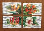 USA 4  33 stamps Tropical Flowers, Ophalen of Verzenden, Noord-Amerika, Gestempeld