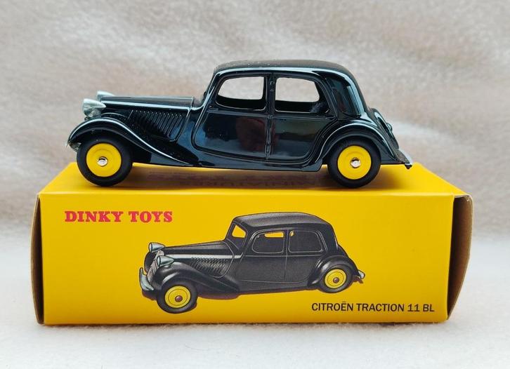 Dinky Atlas _ Citroën Tract.AV. 11 BL _ 24N _ GELE VELGEN., Hobby en Vrije tijd, Modelauto's | 1:43, Zo goed als nieuw, Auto, Dinky Toys