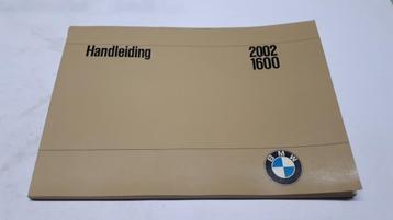 Vintage handleiding BMW 2002 1600  van 1968 beschikbaar voor biedingen