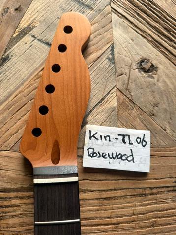 Telecaster hals” Roasted maple/RW TOETS-nitro” KINTL06-RW beschikbaar voor biedingen