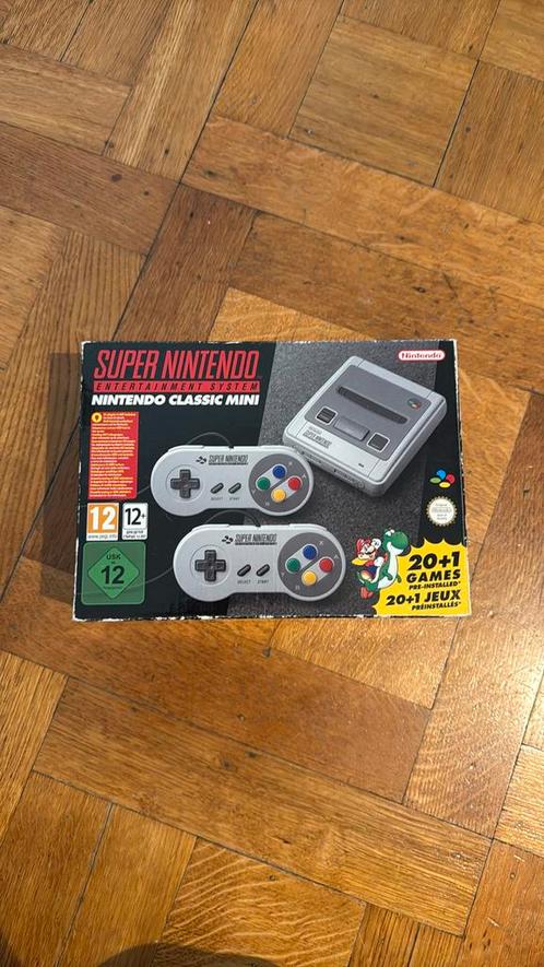 Nintendo Classic Mini: Super Entertainment System, Games en Spelcomputers, Spelcomputers | Nintendo Super NES, Zo goed als nieuw