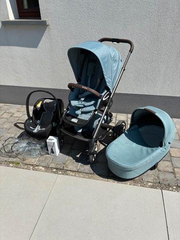 Cybex Pack trio Talos S Lux Sky Blue, Enfants & Bébés, Poussettes & Combinaisons, Enlèvement, Comme neuf, Poussette