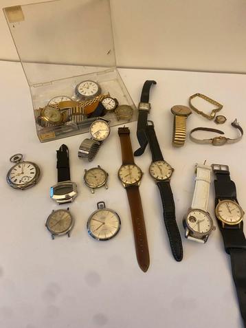 Partij vintage horloges, waaronder Dogma en andere merken. beschikbaar voor biedingen