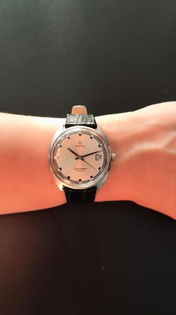 Omega seamaster Cosmic, Handtassen en Accessoires, Horloges | Dames, Ophalen, Gebruikt