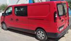 Renault Trafic Double cabine 2016 Euro 6b Excellent état, Autos, Camionnettes & Utilitaires, Rouge, Euro 6, Carnet d'entretien