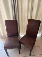 6 chaises marron cognac (nouveau prix : 109/pièce), Maison & Meubles, Chaises, Enlèvement ou Envoi, Comme neuf