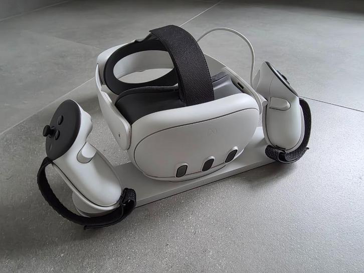 Meta Quest 3 (512 GB) + officiële META-accessoires, Games en Spelcomputers, Virtual Reality, Zo goed als nieuw, Overige platformen
