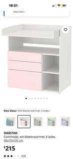 Verzorgingtafel met verzorgingskussen/ bureau, Kinderen en Baby's, Kinderkamer | Commodes en Kasten, Ophalen, Gebruikt