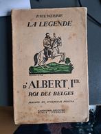 Rare 1934 la légende d'Albert 1er roi des Belge , Herge ,, Antiquités & Art, Enlèvement ou Envoi