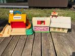 3 Vintage Fisher Price huisjes, Enfants & Bébés, Jouets | Fisher-Price, Enlèvement, Utilisé