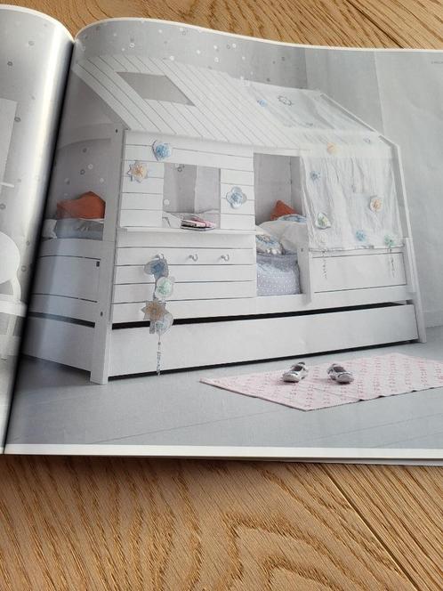 'life time' kinderbed met huisje, Kinderen en Baby's, Kinderkamer | Bedden, Gebruikt, Minder dan 140 cm, 85 tot 100 cm, Lattenbodem