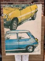 Poster renault 5, r5 des années 70, Enlèvement ou Envoi