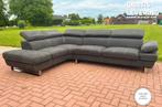 GRATIS LEVERING HEEL BE Grijs Stoffen Hoekbank met Storage, 250 tot 300 cm, Hoekbank, Ophalen of Verzenden, Zo goed als nieuw