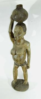 Statue africaine grande porteuse d'eau 95 cm, Enlèvement