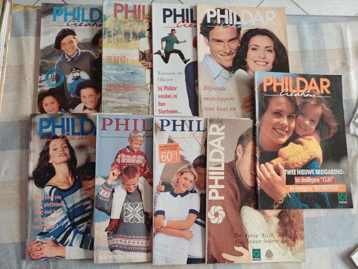 breiboeken phildar oude 3 euro per stuk, Hobby en Vrije tijd, Breien en Haken, Gebruikt, Breien, Patroon of Boek, Ophalen