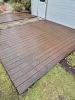 composiet terrrasplanken (+ 18 m²), Ophalen, Gebruikt, Composiet
