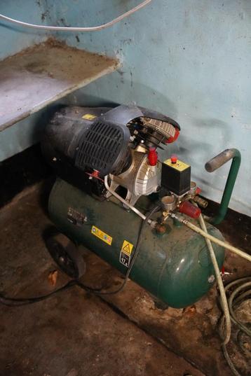 Compressor parkside pko 400 A1 2,2 kw, 25 à 100 litres, Enlèvement, Utilisé, 6 à 10 bars
