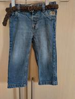 Jeansbroek met riem. Maat 80., C&A, Utilisé, Garçon, Enlèvement ou Envoi