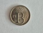 25c munt België 1972, Ophalen of Verzenden