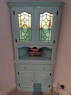 Belle armoire d'angle, Enlèvement ou Envoi, Comme neuf, Verre