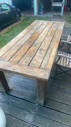 Xxl tuintafel, Tuin en Terras, Tuintafels, Ophalen, Gebruikt, Rechthoekig, Hout