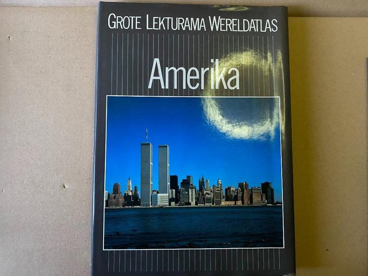 Grote Lekturama Wereldatlas Amerika, Livres, Atlas & Cartes géographiques, Comme neuf, Autres types, Autres régions, Enlèvement ou Envoi