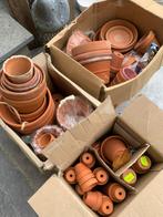 Terracotta bloempotjes kleine, Tuin en Terras, Bloempotten, Ophalen, Terracotta