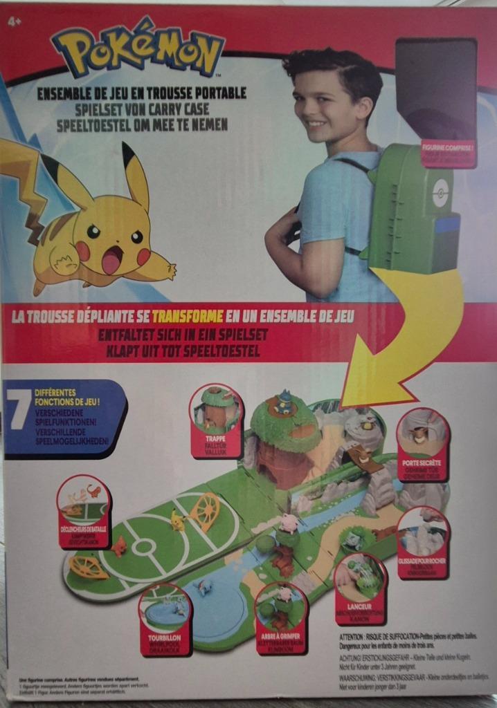 Pokémon speelset draagtas, Kinderen en Baby's, Speelgoed | Actiefiguren, Zo goed als nieuw, Ophalen of Verzenden