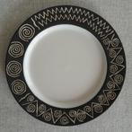 Vintage 80s Habitat Scraffito dessertbord ontbijtbord, Huis en Inrichting, Keuken | Servies, Ophalen of Verzenden, Zo goed als nieuw