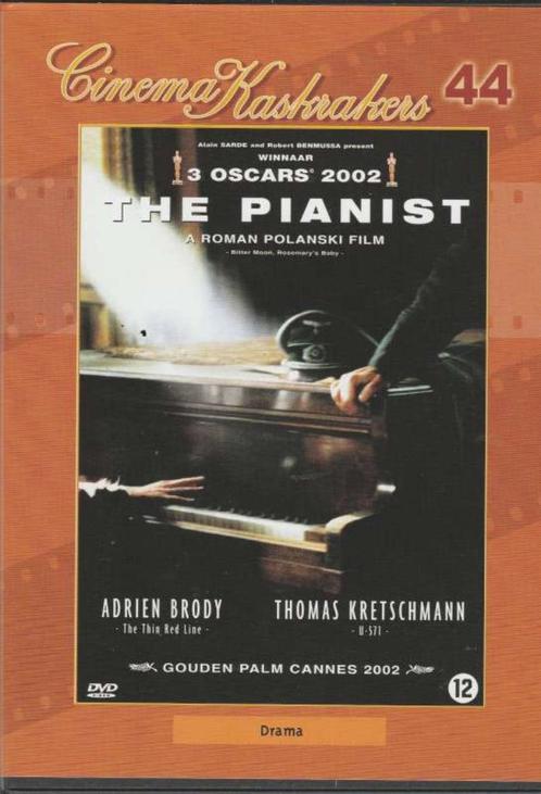 DVD Cinema kaskrakers  The Pianist – Adrien Brody, CD & DVD, DVD | Drame, Comme neuf, Drame historique, À partir de 12 ans, Enlèvement ou Envoi