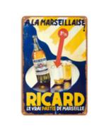 Ricard blikken decoratie plaat, Enlèvement ou Envoi, Comme neuf, Panneau publicitaire