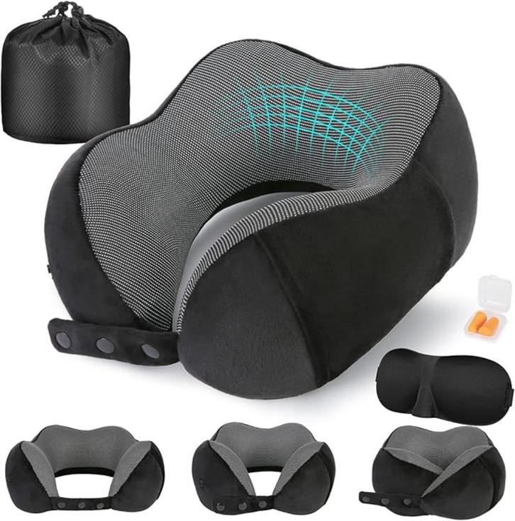 Reiskussen voor vliegtuig | nekkussen | Nieuw, Sport en Fitness, Gezondheidsproducten en Wellness, Nieuw, Overige typen, Verzenden