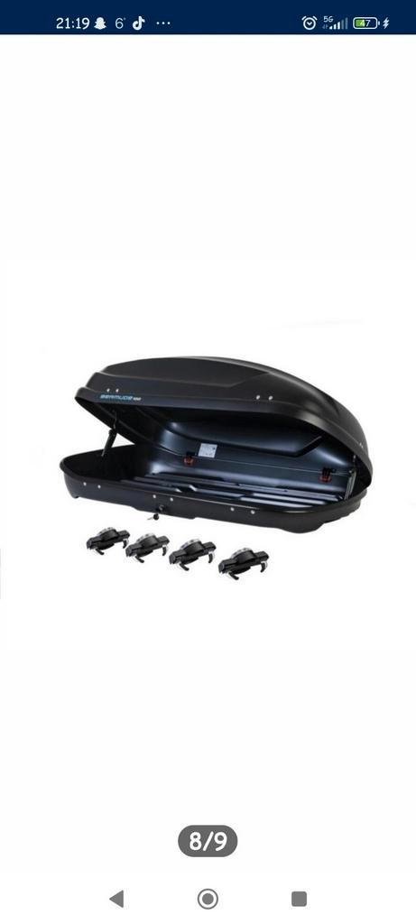 Location de coffre de toit 304 L, Auto diversen, Dakkoffers, Zo goed als nieuw, Ophalen