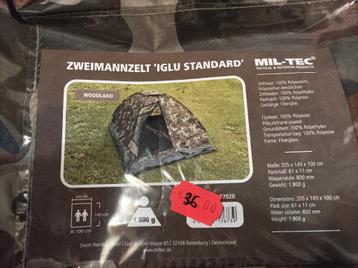 Mil-Tec Woodland TENT (2p) beschikbaar voor biedingen
