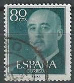 Spanje 1955-1958 - Yvert 863 - Generaal Francisco Franc (ST), Postzegels en Munten, Postzegels | Europa | Spanje, Verzenden, Gestempeld