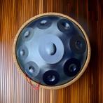 Handpan 10 tons, ré mineur, 432 Hz, bleu profond, Comme neuf, Tambour, Enlèvement ou Envoi