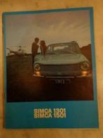 SIMCA autobrochures 1968, Comme neuf, Enlèvement ou Envoi