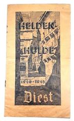 Blad "Heldenhulde Diest 1940-1945", Boeken, Oorlog en Militair, Gelezen, Ophalen of Verzenden